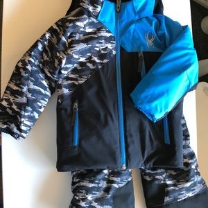 Spyder Boys ski outfit size 2